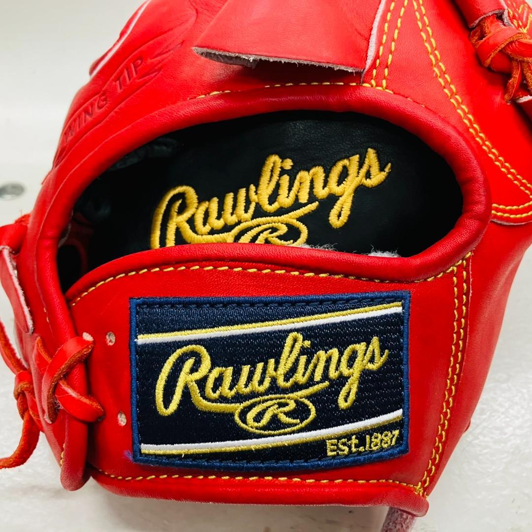 値下げ　特別価格　ローリングス　GR5HEA15W　軟式用　投手用　型付け済み