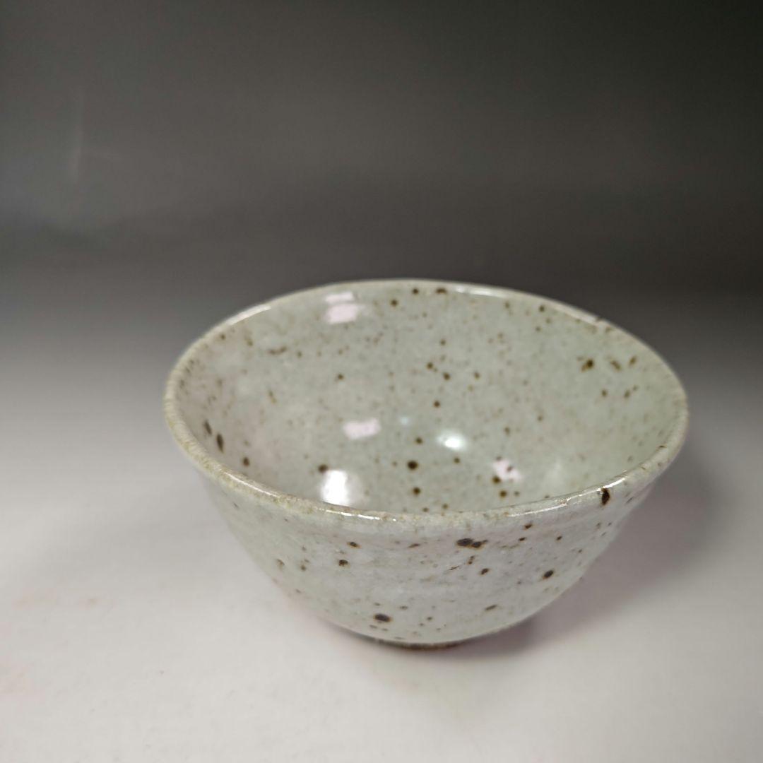 イ316 茶碗『清龍堂造』『◯雪　茶碗　共箱』抹茶碗　茶道具
