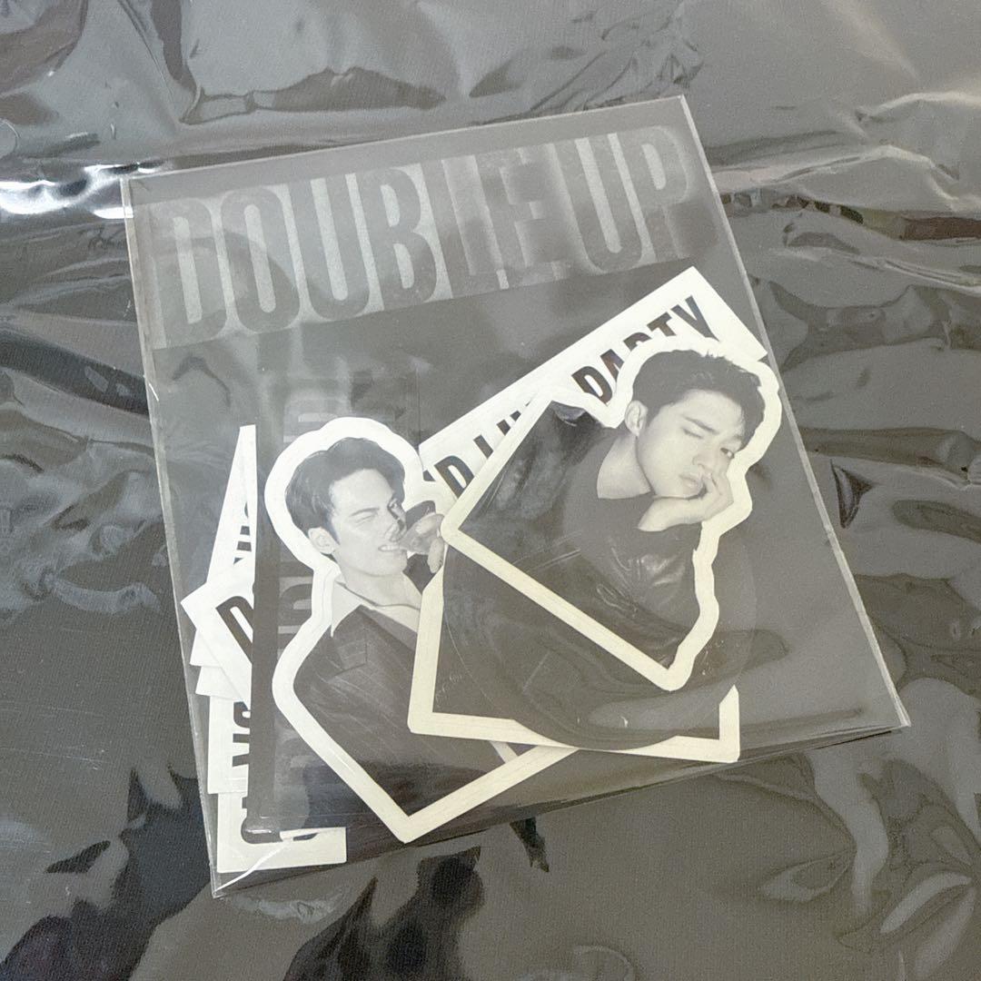 CxM DOUBLE UP JAPAN Tシャツ (TYPE-B) Mステッカー