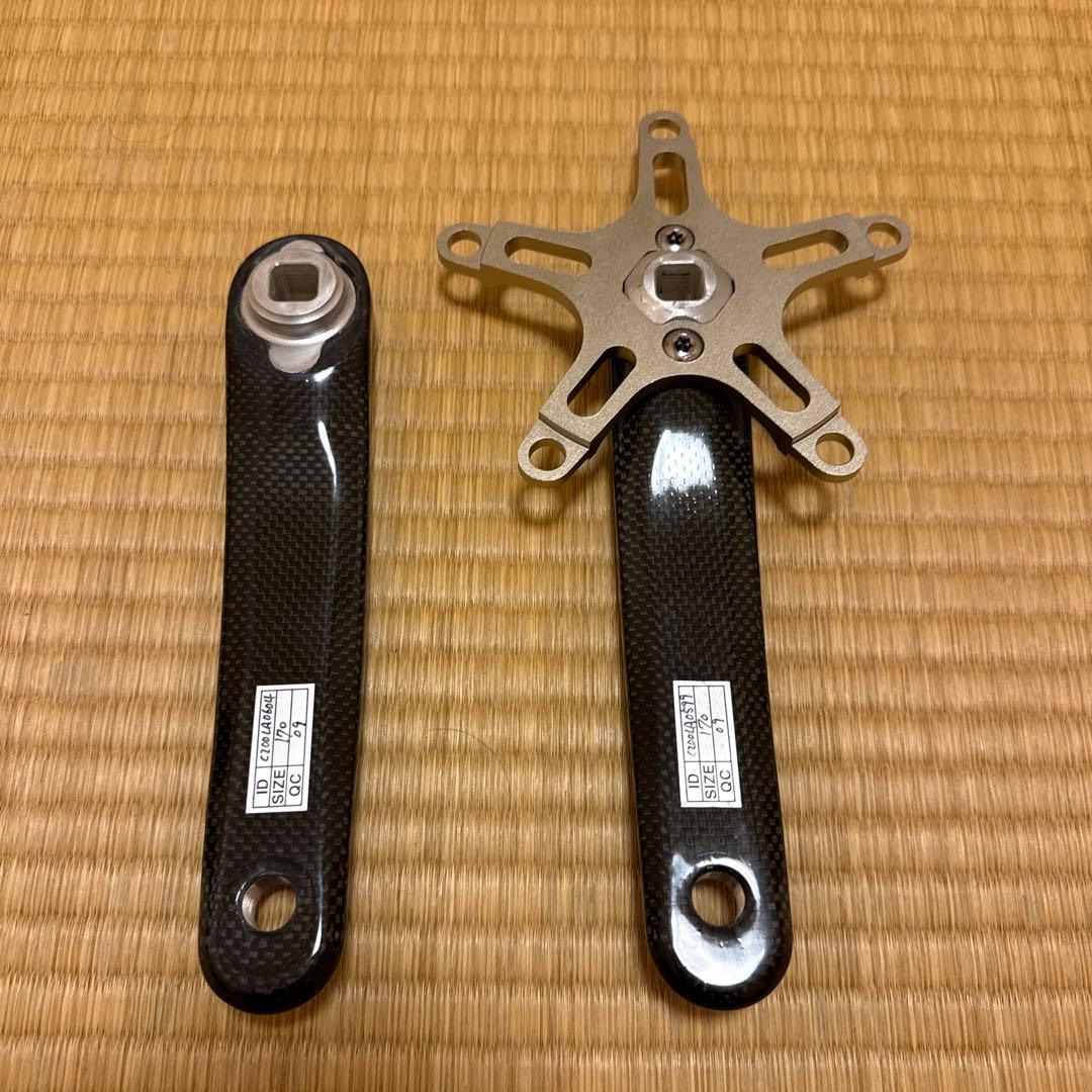 TNI カーボンファイバー クランクアーム 170mm
