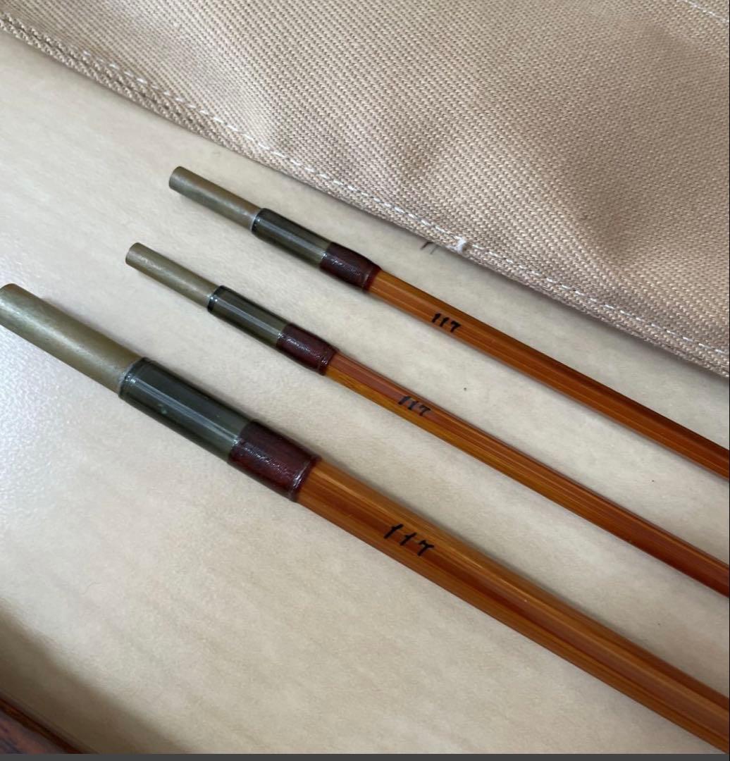 R.D.Taylor 7'4\" #4 バンブーロッド フライロッド ボブテイラー