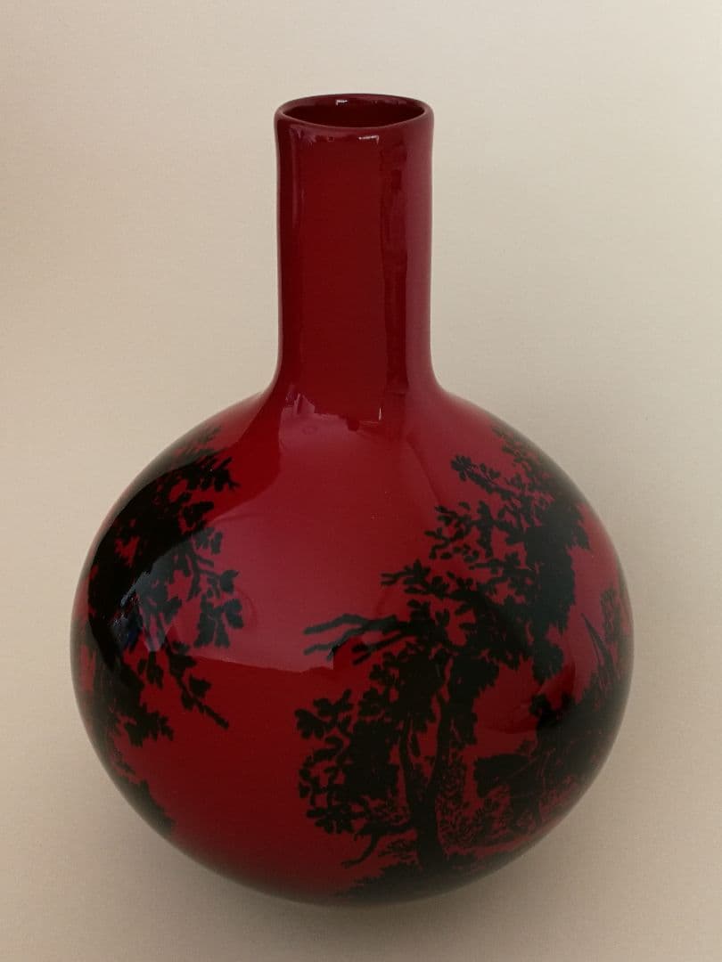 【希少】  ルージュフランベ 花瓶