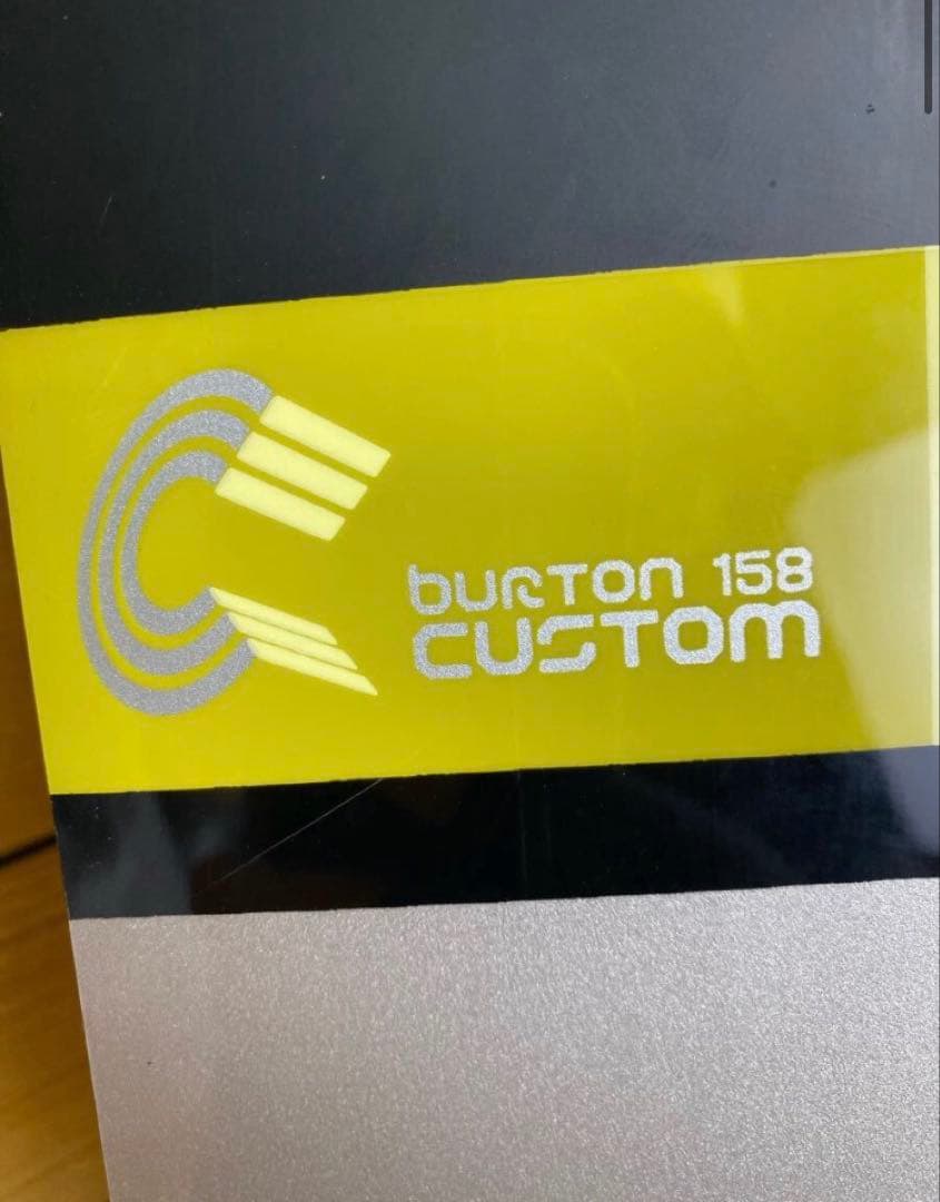 バートン　カスタム　158cm キャンバー　 スノーボード　 板　 BURTON