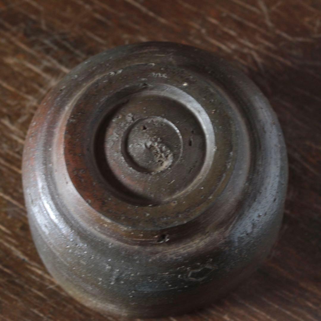 備前 半筒 茶碗 古美術 古道具 茶道具 備前焼 古備前 アンティーク