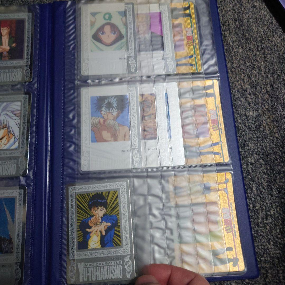 幽遊白書 カードダス アマダ ヒーローコレクション アルバム+カード