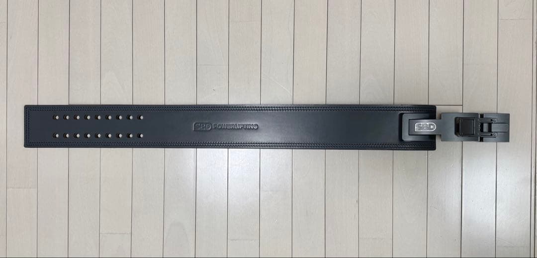 SBD パワーリフティングベルト Forge×グレーバックル 13mm Mサイズ