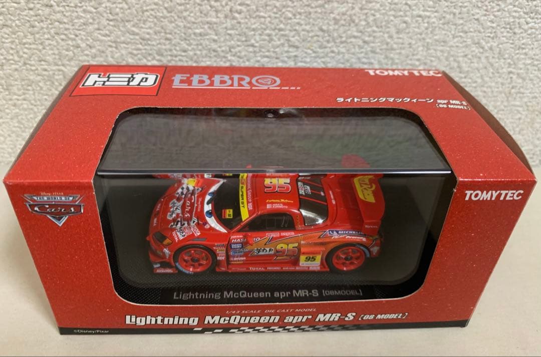 トミカEBBRO 1/43 ライトニング・マックイーン apr MR-S