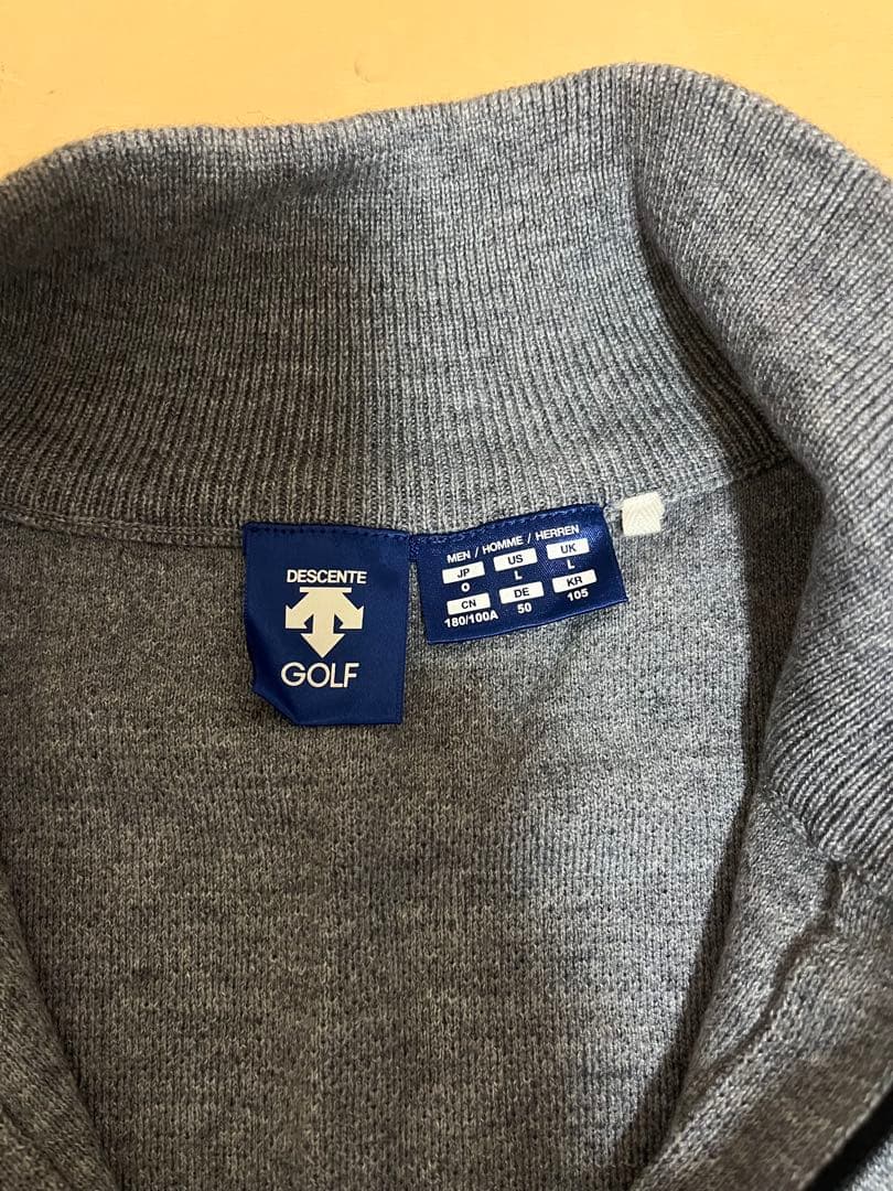 DESCENTE GOLF グレーターコイズ セーター XL