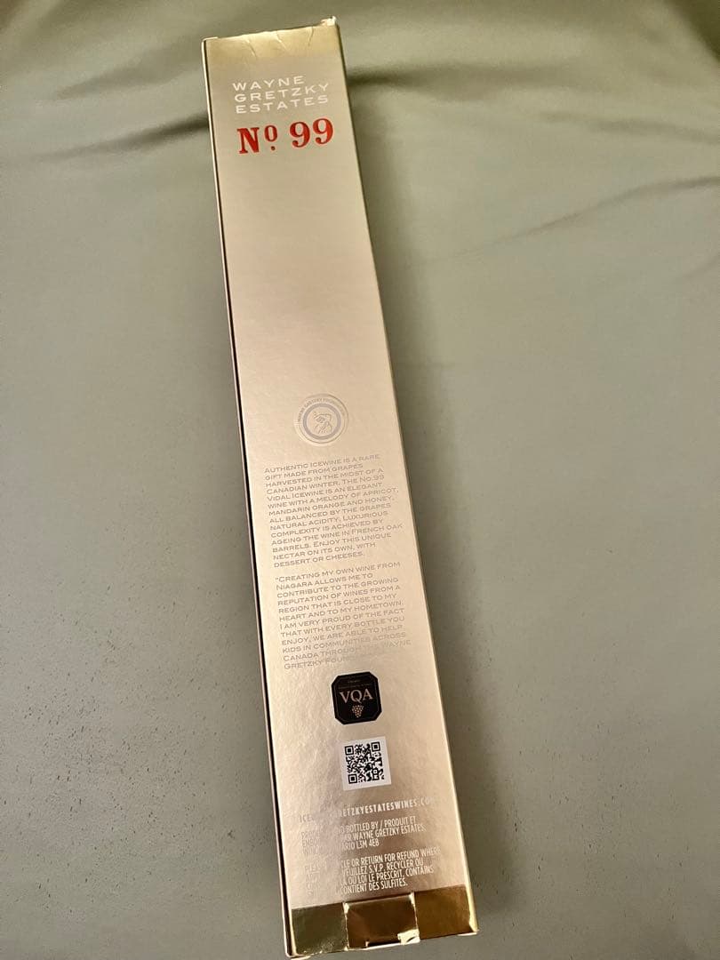 ワイン Wayne Gretzky No. 99 Icewine 375ml