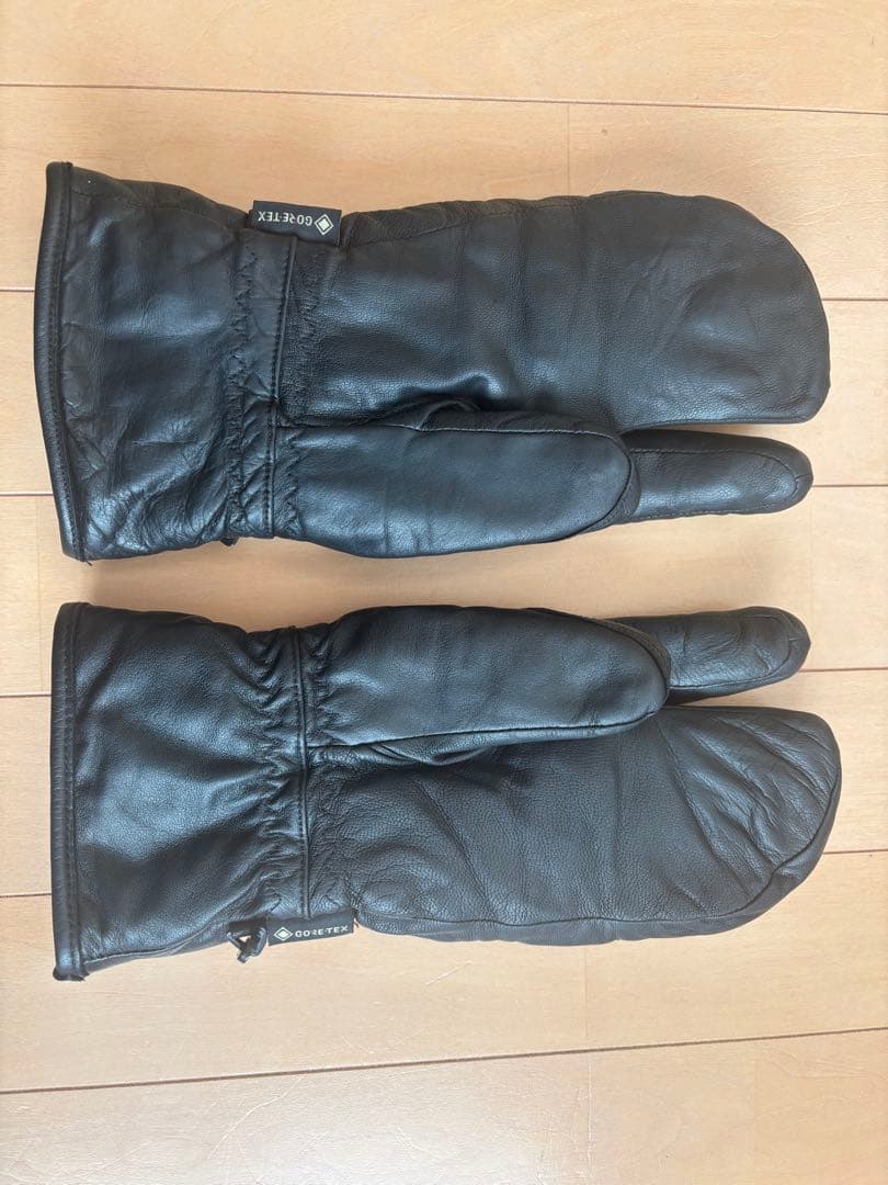 【美品】Hestra ミトングローブ サイズ8 ブラック