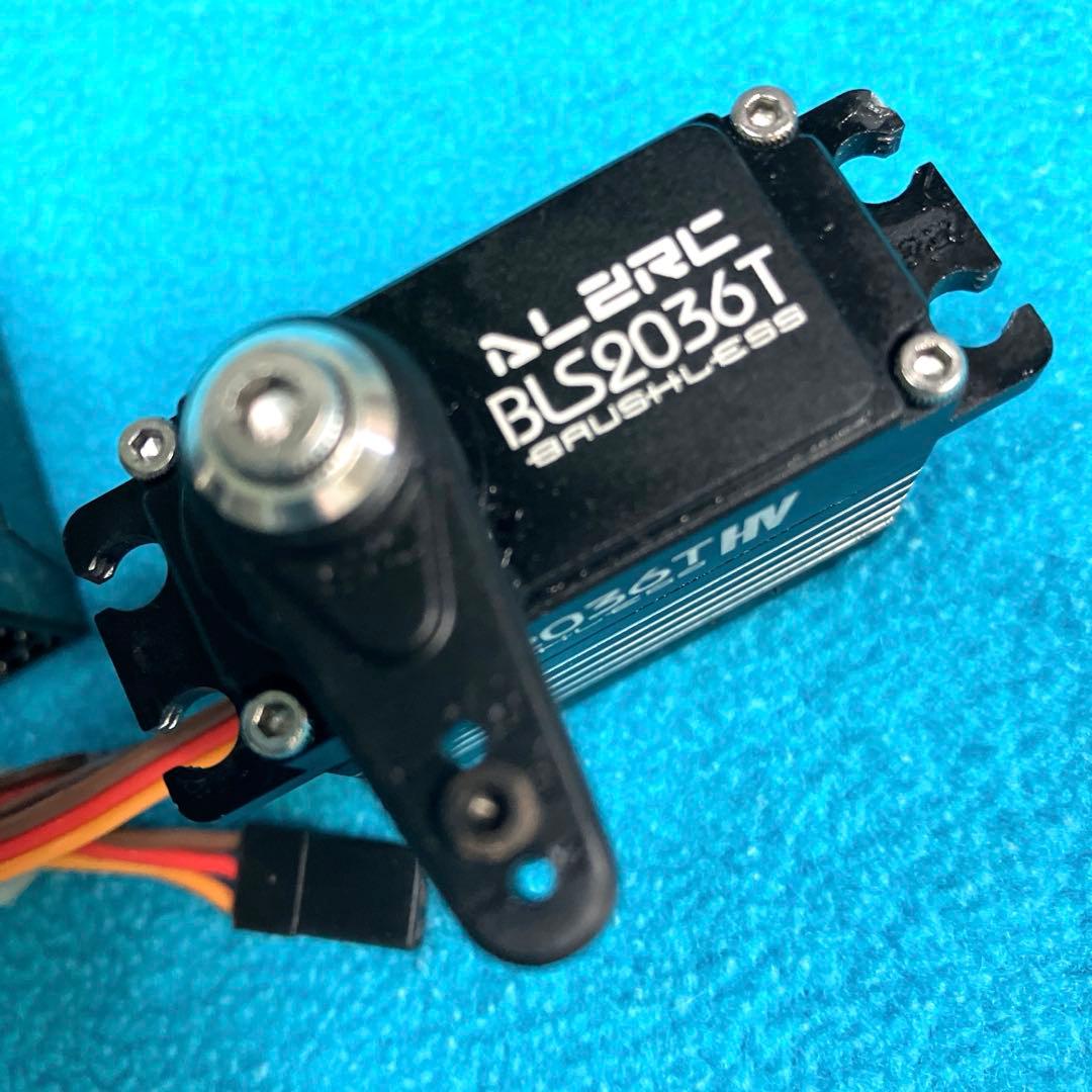 ラジコンヘリ用 3軸ジャイロ JR TAGS ミニ & ALZRCラダーサーボ