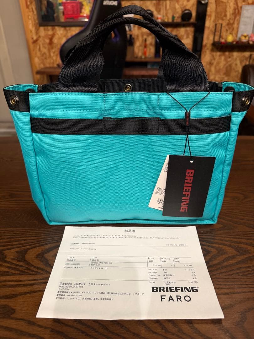 BRIEFING WIND AND SEA コラボ　カートバック　新品未使用