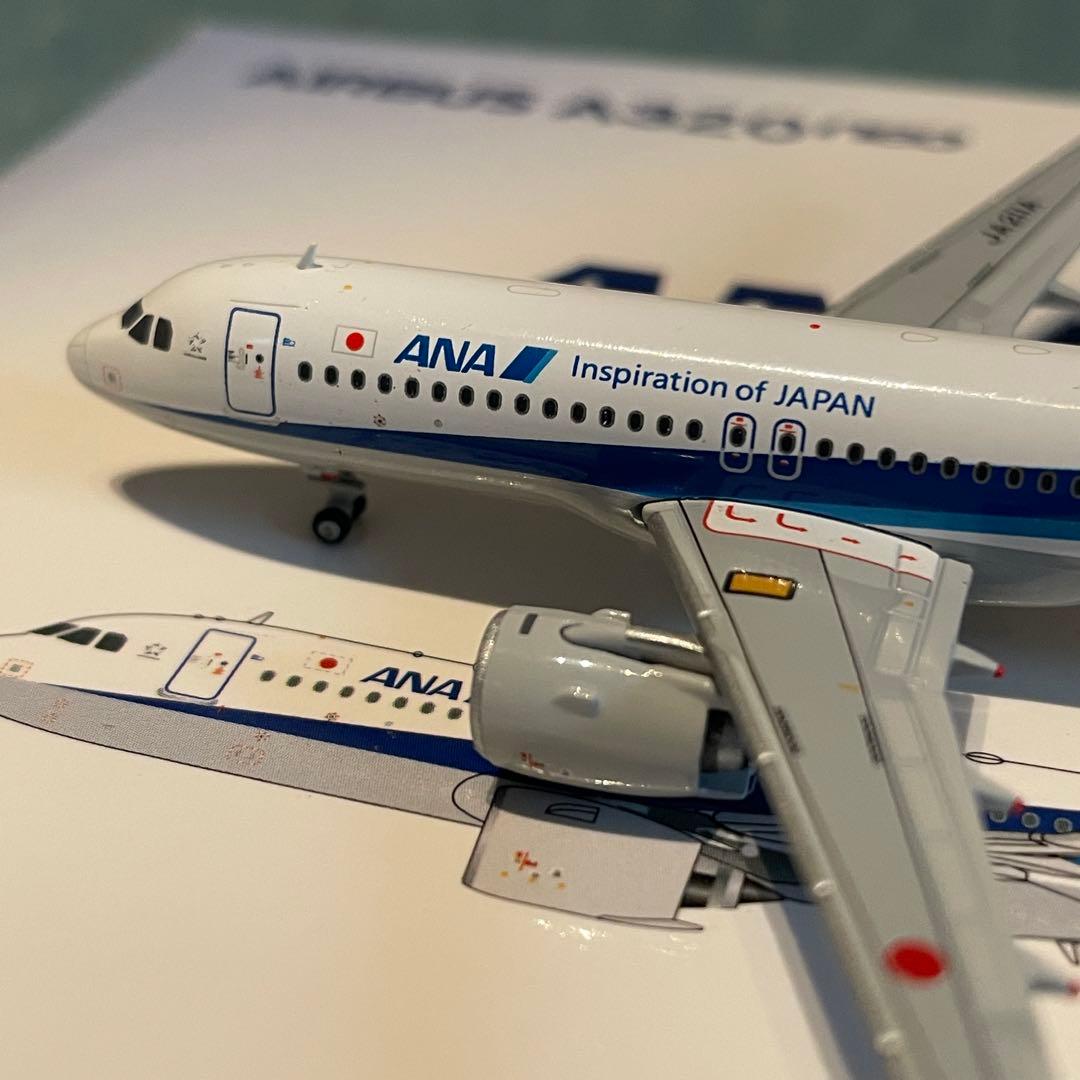 ANA A320neo JA211A 全日空 エアーバス jc 1:400