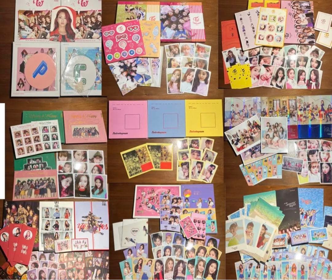 twice アルバム　トレカ　cd まとめ売り