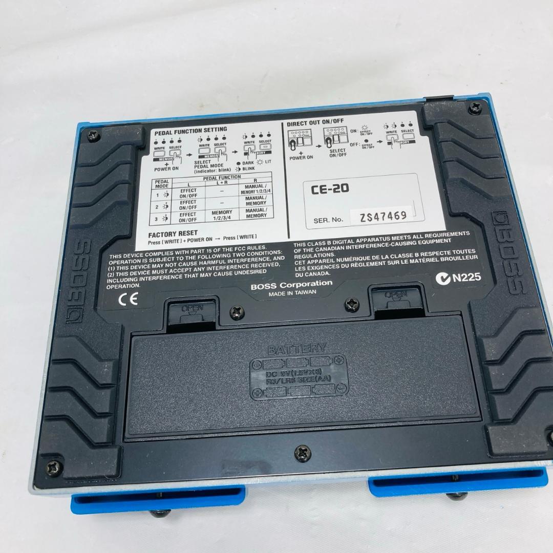 希少 BOSS CHORUS ENSEMBLE CE-20 ツインペダル