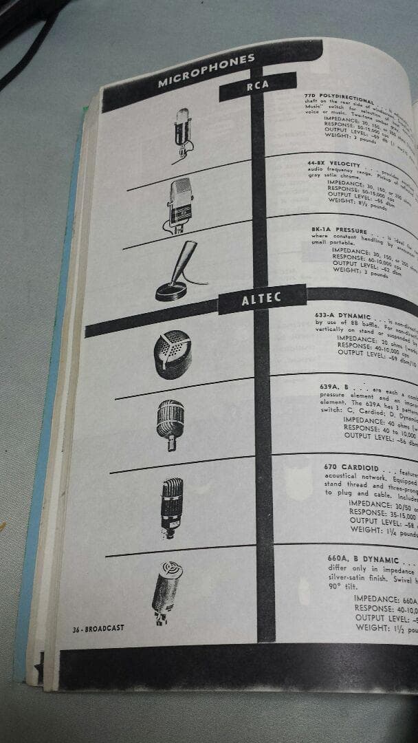 その他 COLLINS RADIO PRODUCTS CATALOG PRE. 1940