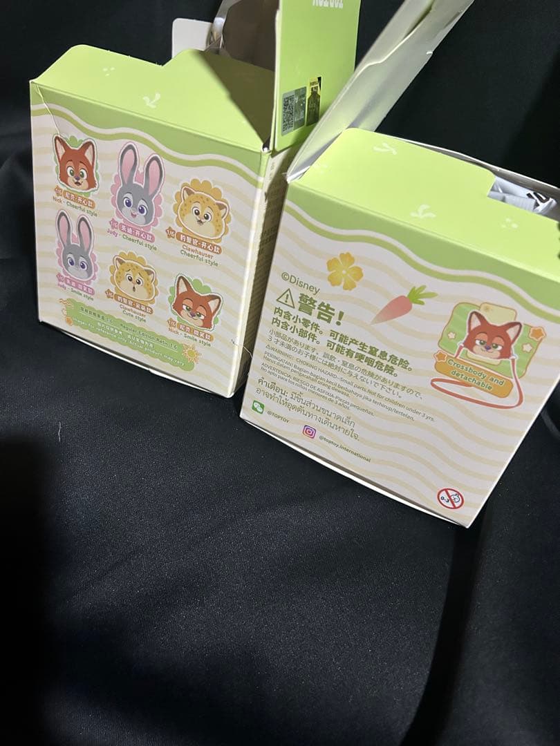 TOPTOY 正規品 ズートピア スマホ グリップ ジュディ ニック 2点セット