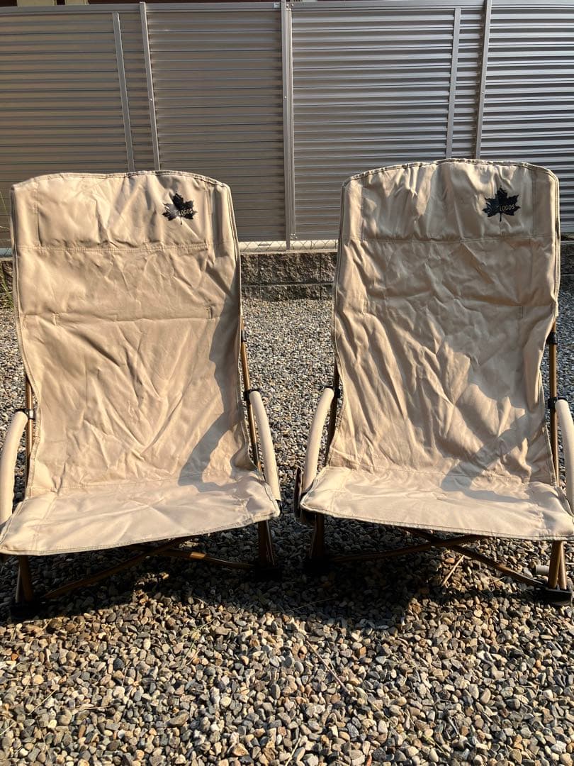 ロゴス(LOGOS) ポータブルあぐらチェア　2個セット