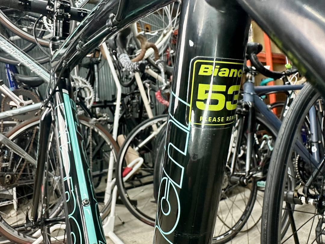 ビアンキ VIANIRONE7基本分解発送送料無料！完成車配送もご相談ください！