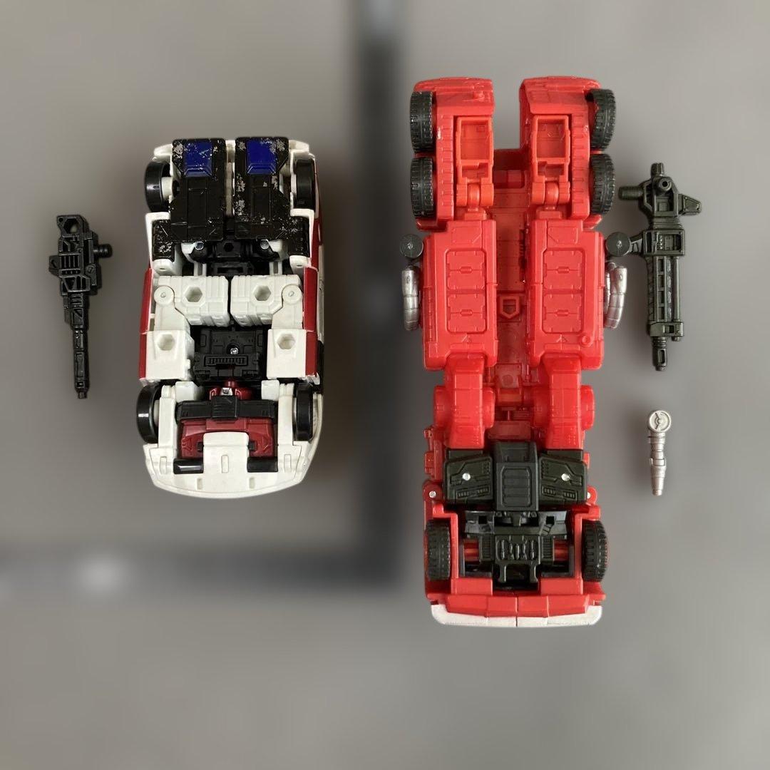 【2点セット】レッドアラート　シージ　インフェルノキングダム トランスフォーマー