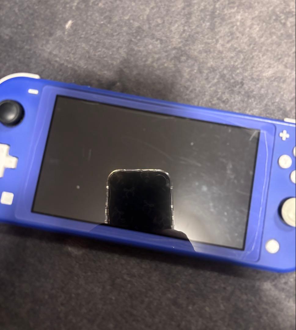 Nintendo Switch Lite 青 本体 充電器付き