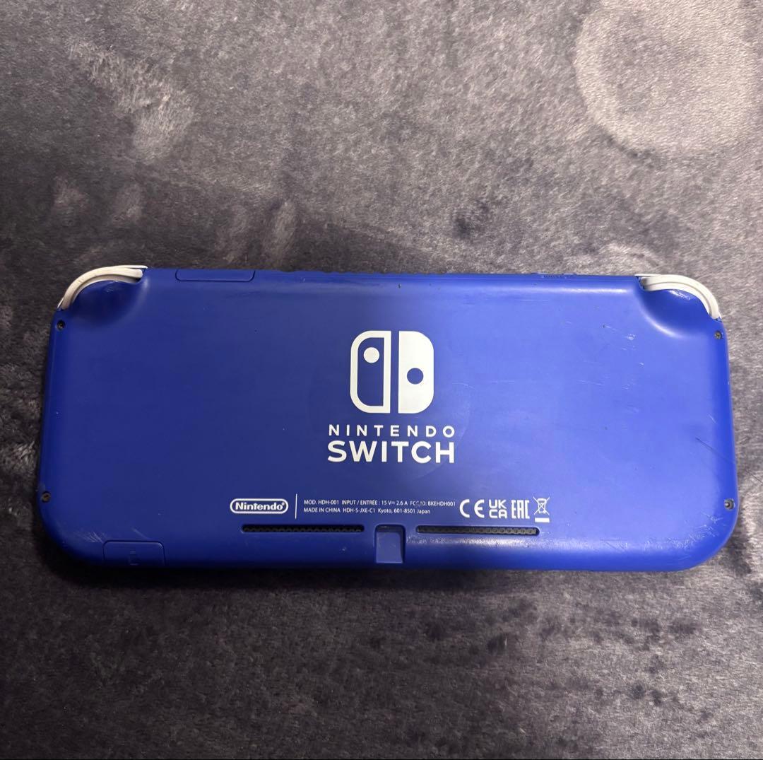 Nintendo Switch Lite 青 本体 充電器付き
