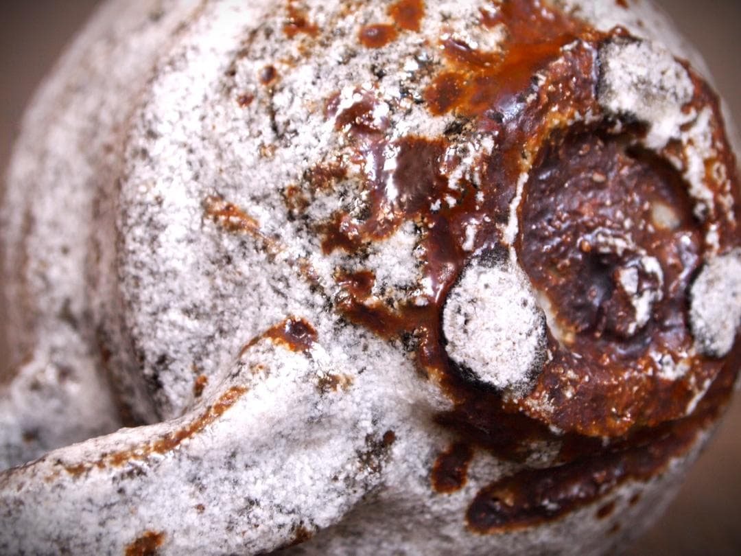 人気作家★村越琢磨【師：梅原武平】信楽白マグカップ