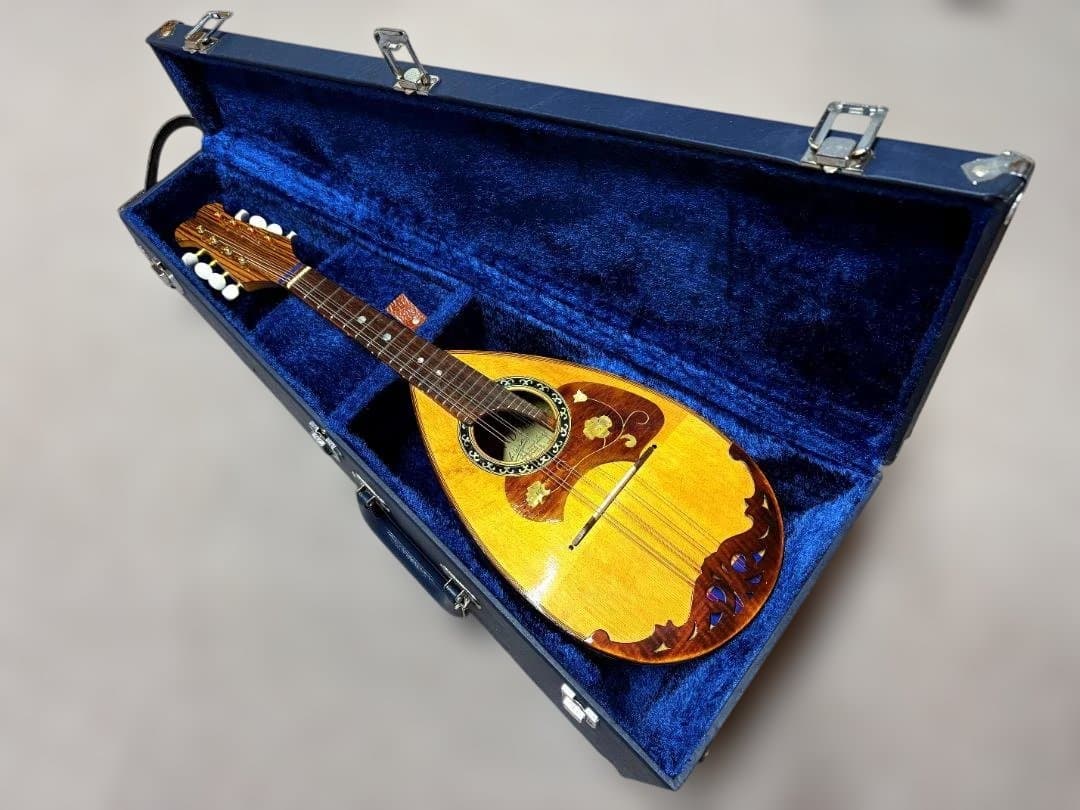 ★ラウンドマンドリン専用超高級ハードケースがこれだ！超美品★