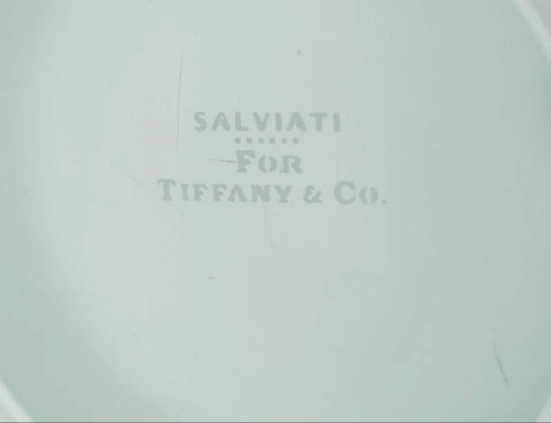 ティファニークリスタルオーバルボウル