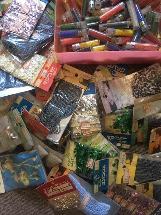 アンティーク手芸用品 福袋(スパンコール、ビーズシリーズ)