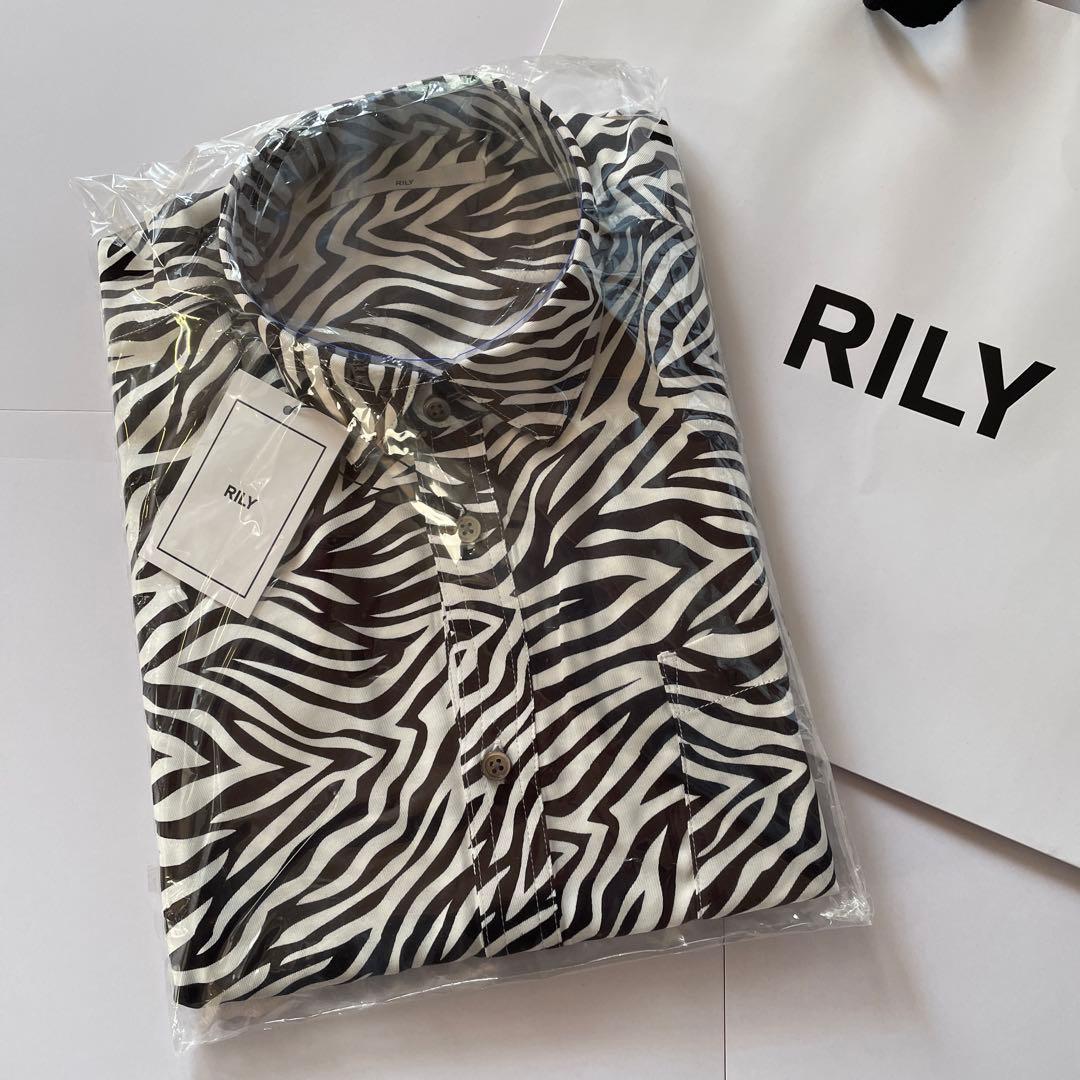 【新品未開封】RILYゼブラ柄シャツ　今市隆二　Ｌサイズ