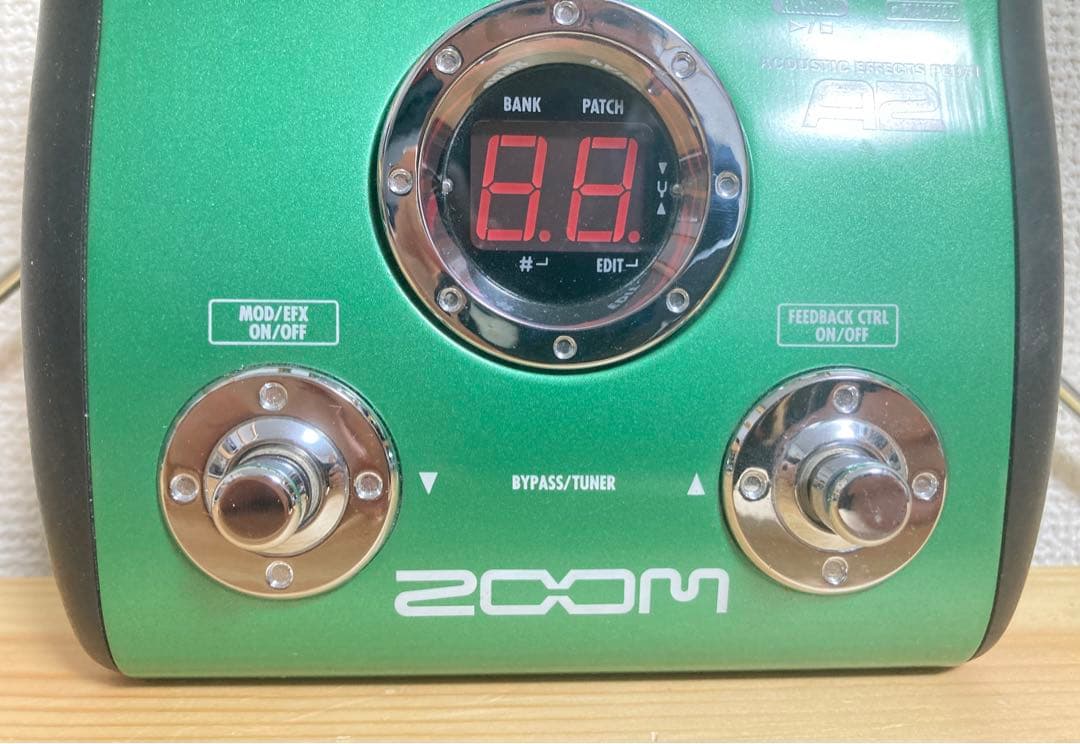 ☆美品！ ZOOM A2 アコースティックエフェクトペダル エフェクター ズーム