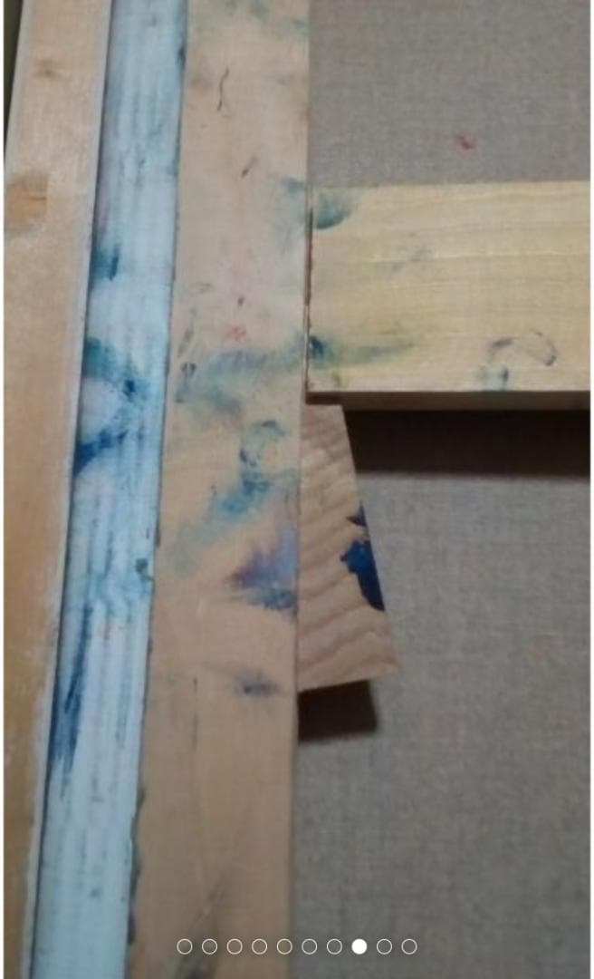 ビクトールスパン　真作ヨットレース油彩変形40号