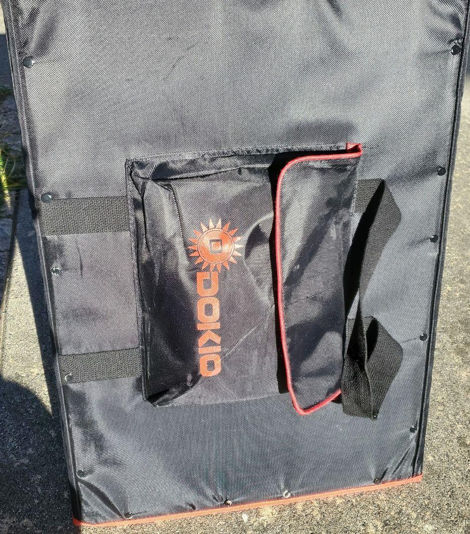 太陽光パネルDOKIOソーラーパネルと延長ケーブル約15m～20m