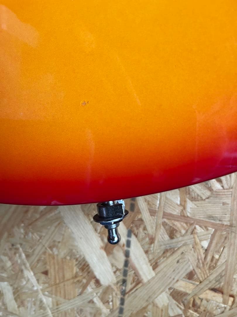 TARGET ギター レッド/オレンジグラデーション　hide モッキンバード