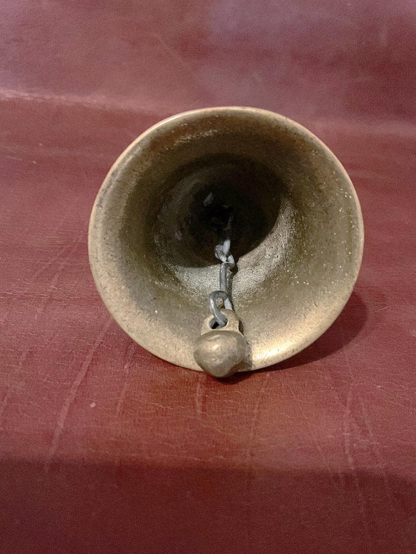 100年前のキューピーの真鍮ベル　アンティーク