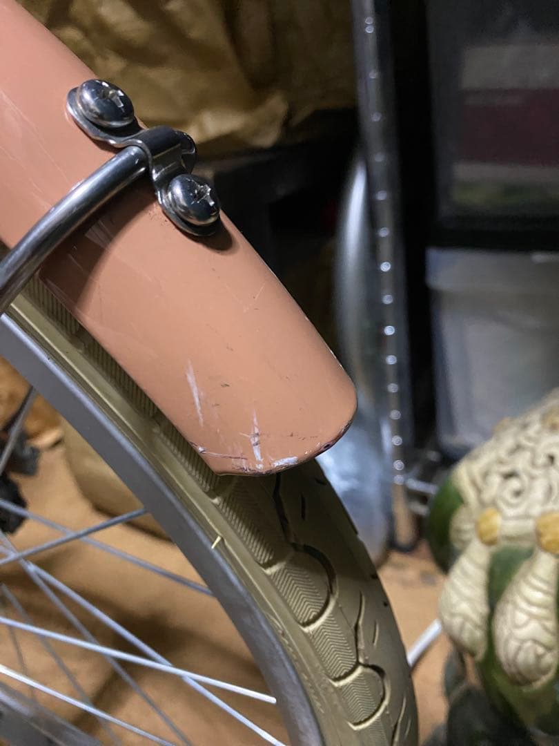 トーキョーバイク　子供用　 泥よけ、カゴ付き