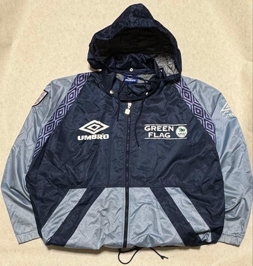 90s アンブロ　イングランド代表　レイン　ジャケット　ナイロン