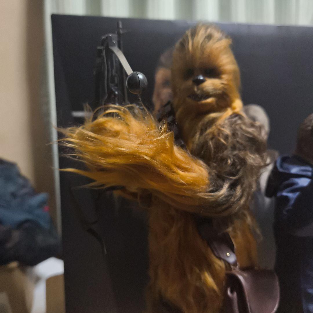 【ホットトイズ】 スターウォーズ／フォースの覚醒1/6ハン・ソロ＆チューバッカ