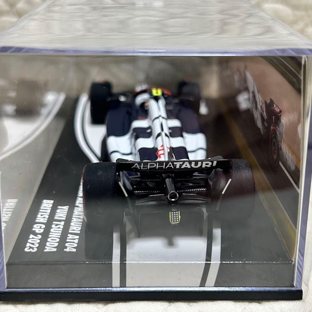 ミニチャンプス1/43 アルファタウリ AT04 角田裕毅2023イギリス