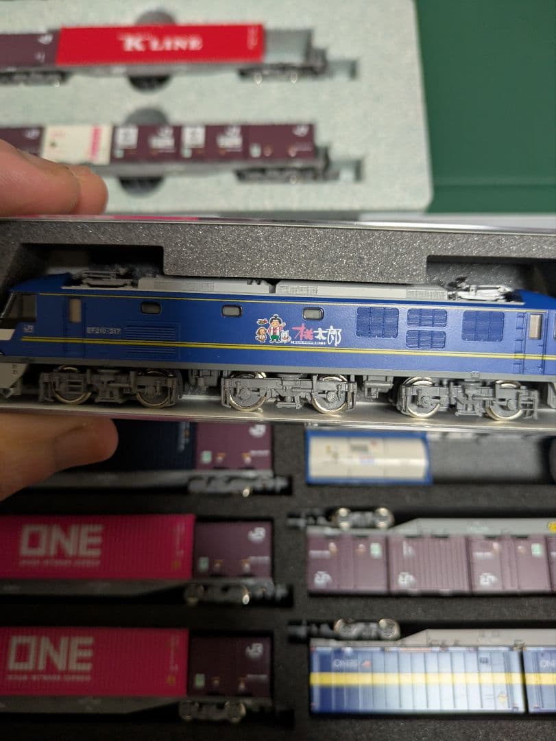 kato ef210　海コン貨物列車セット