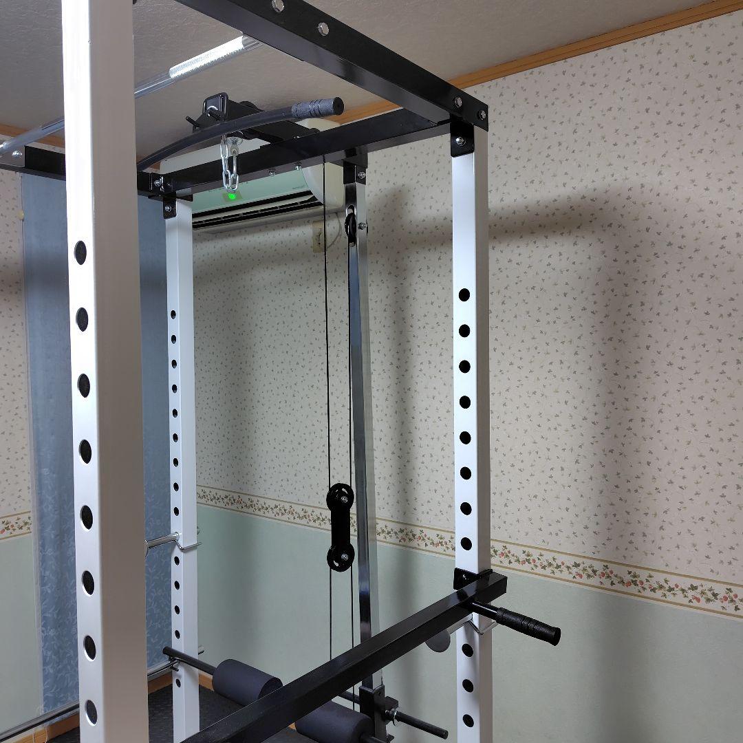 アイロテックパワーラック455＋ラットプルオプション＋リーディングエッジベンチ