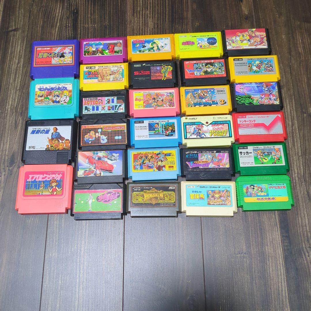 １　ファミコン　カセット　まとめ