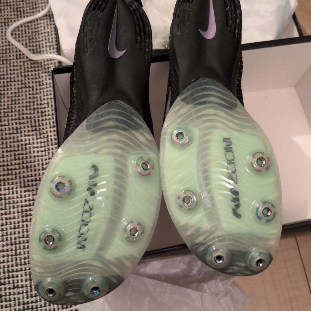 Nike エアズームヴィクトリー　スパイクシューズ　27 BK/グリーン 新品