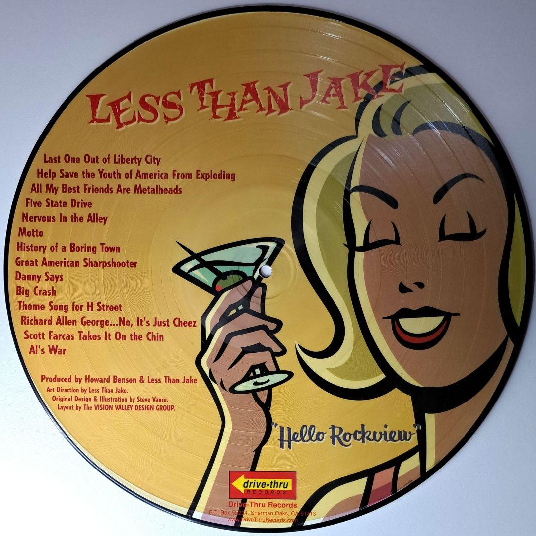 限定　Less Than Jake　Hello Rockview　LP　レコード