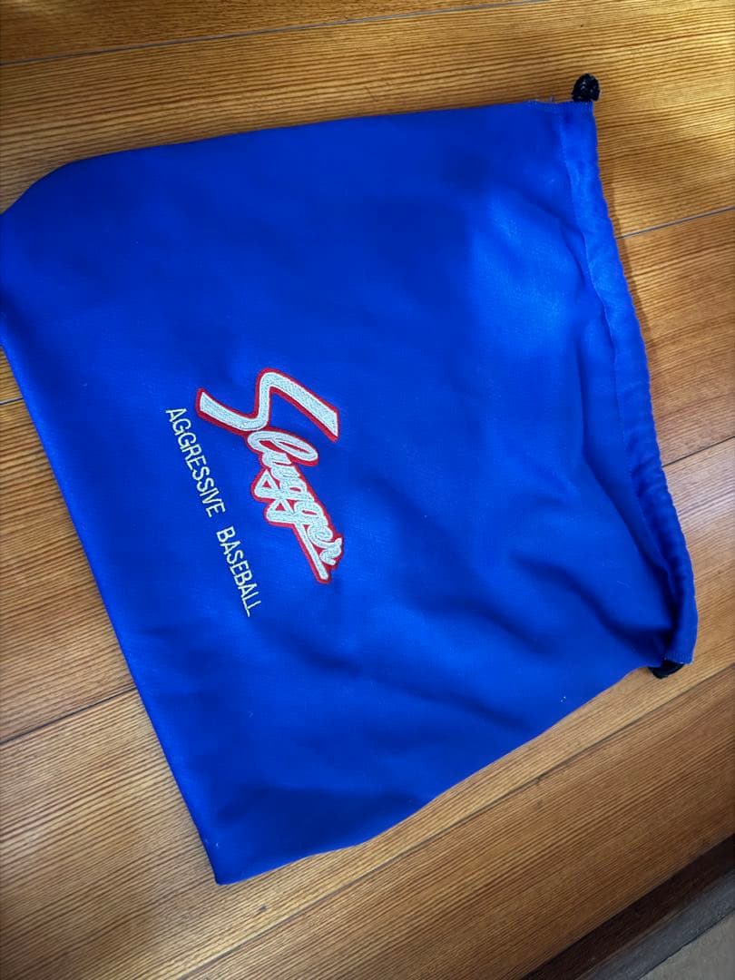 世田谷　【久保田スラッガー】ピッチャー用オーダーグローブ　軟式　青 袋付き