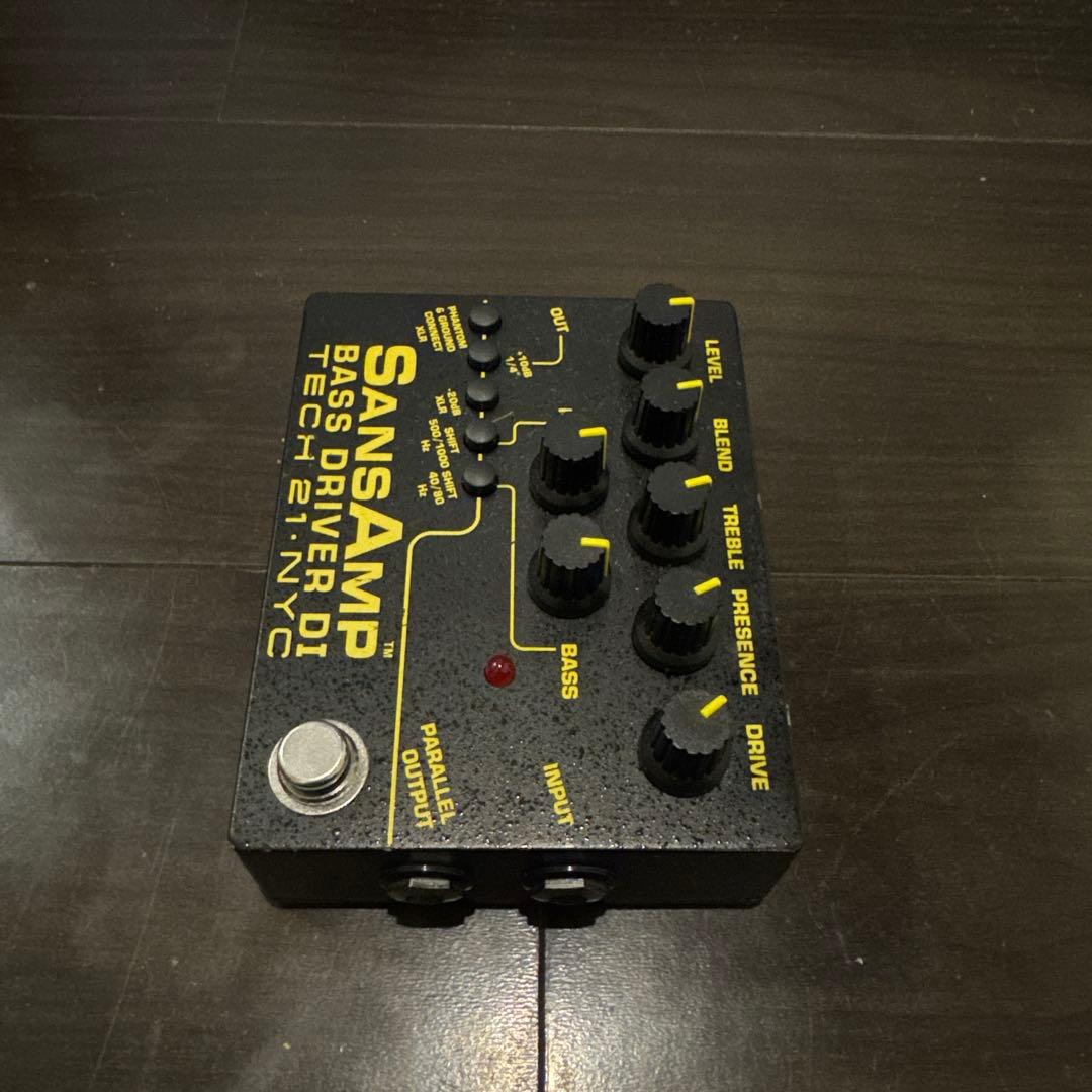 【美品】Tech 21 NYC SansAmp Bass D DI