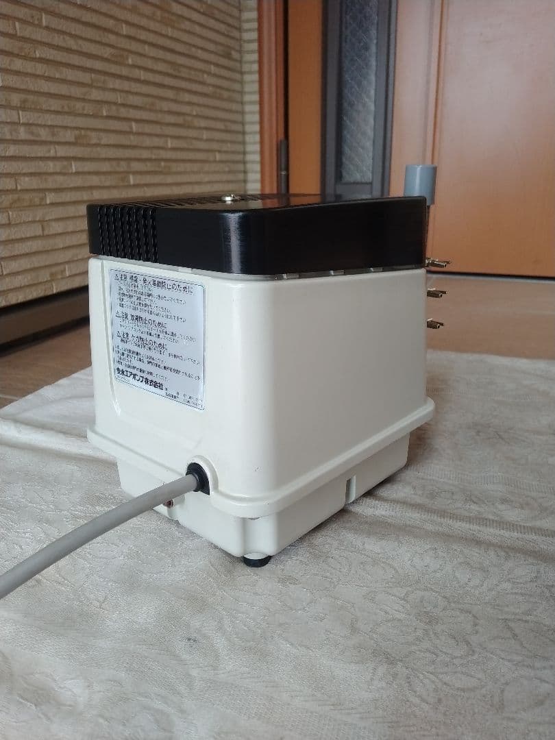 【安永(EP-80E-L)80L】816 　エアポンプ 　ブロワ 　浄化槽