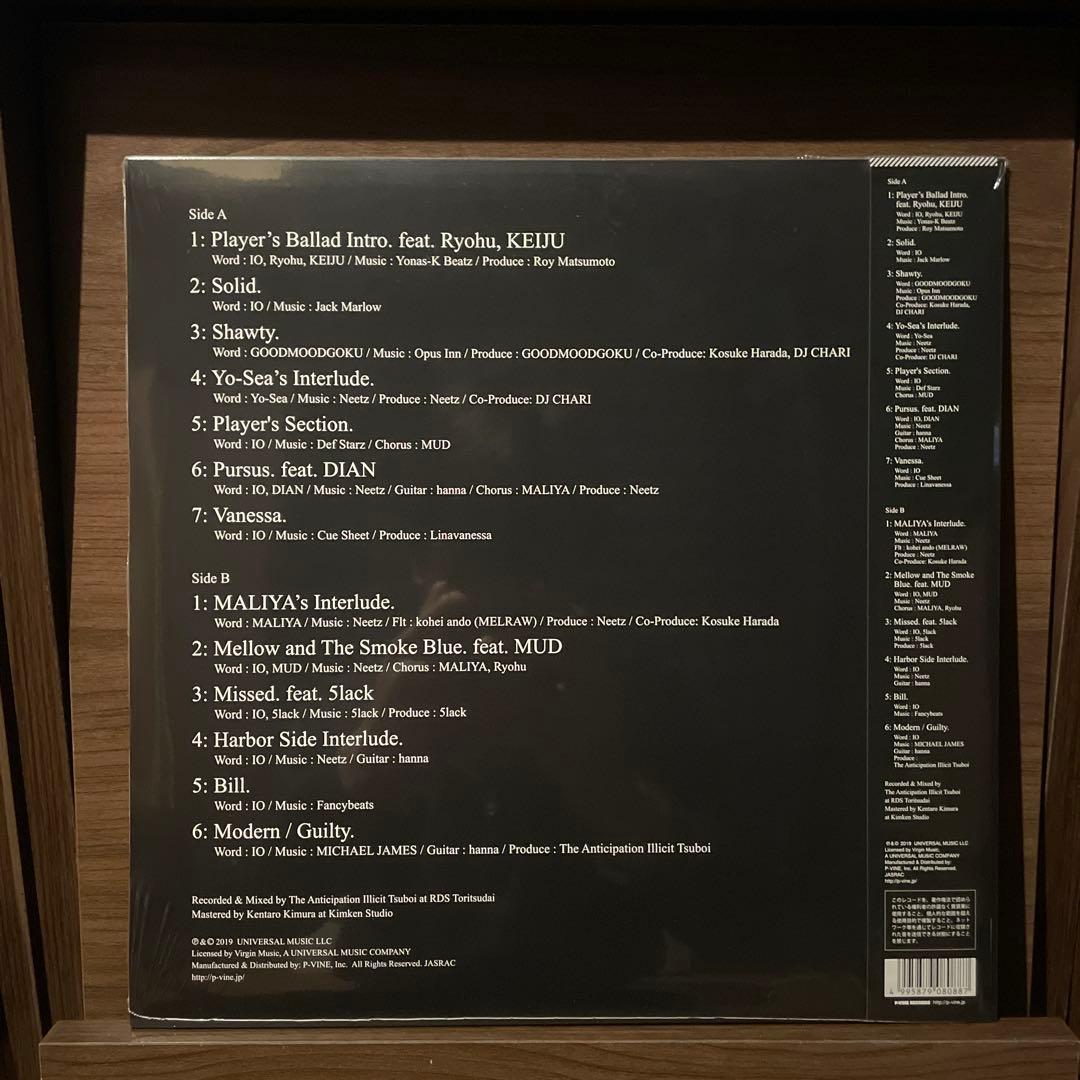 io Player's Ballad レコード　限定　新品　新品未開封　未使用