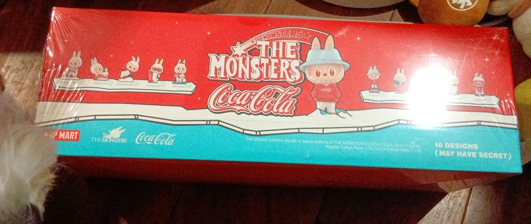 シュリンク付き新品未開封ラブブ THE MONSTERS Coca-Cola
